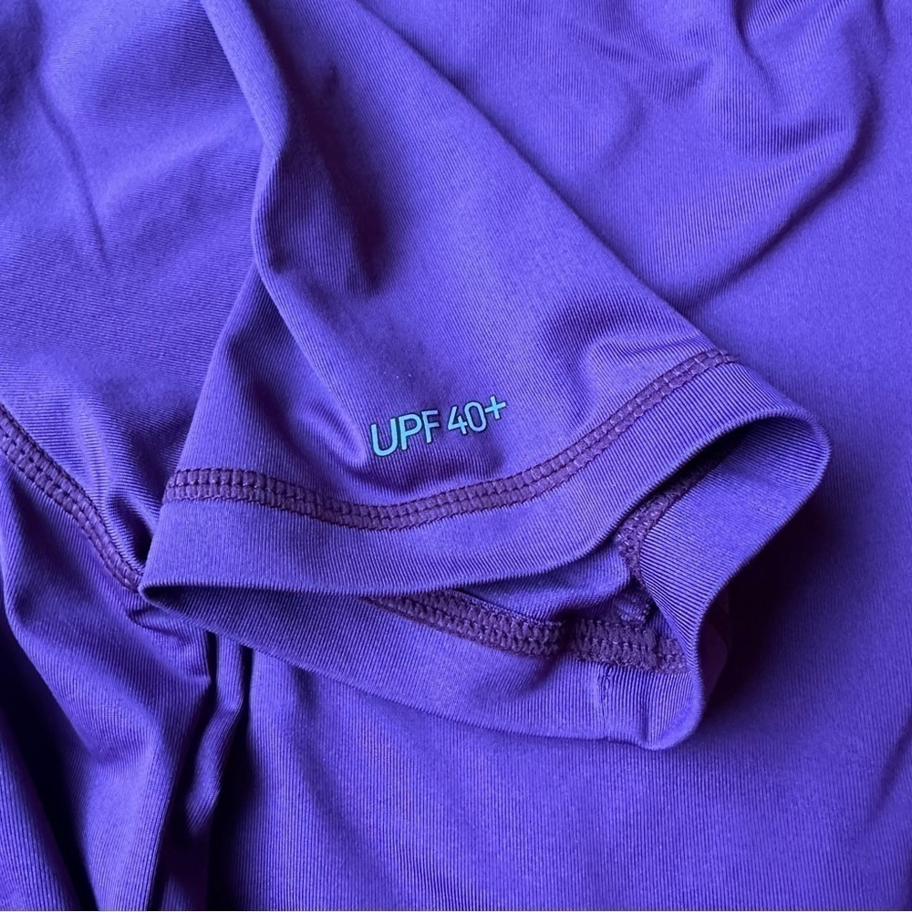 Nike Purple Rash Guard - Picture 3 of 4